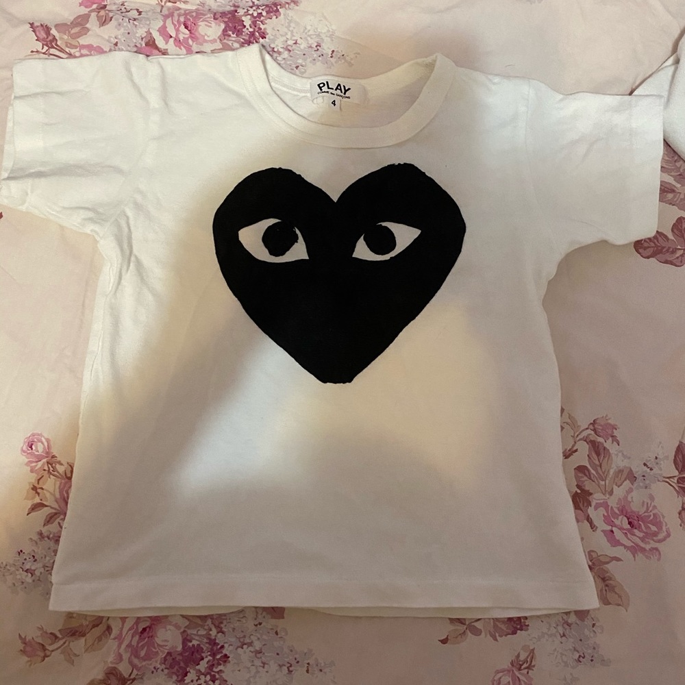 comme des garçons t-shirt kids
